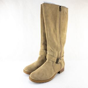 Kenneth Cole Reaction knee high suede boots Sz 8.5